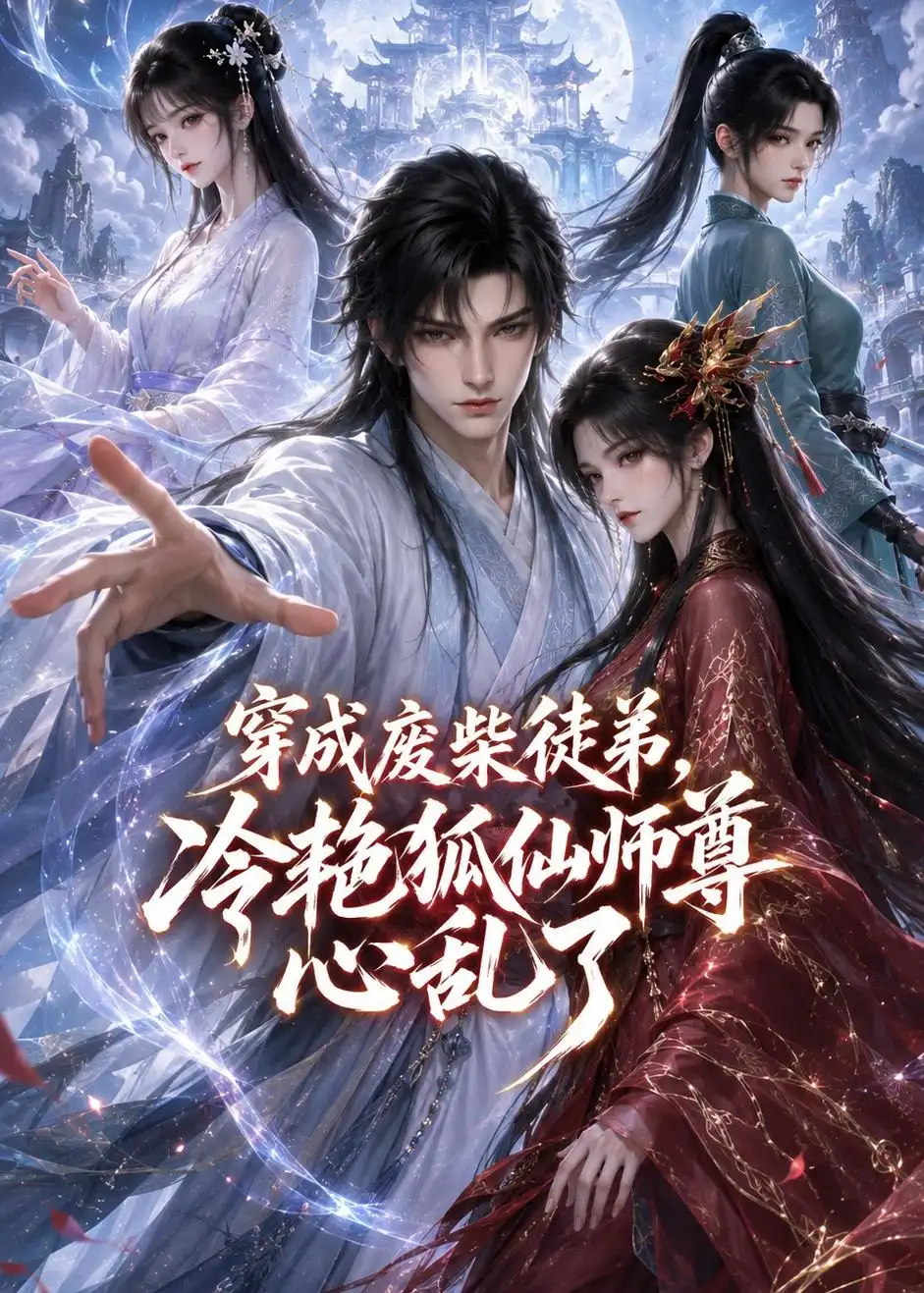 《穿成废柴徒弟，冷艳狐仙师尊心乱了（43集）（夸克网盘）》短剧封面