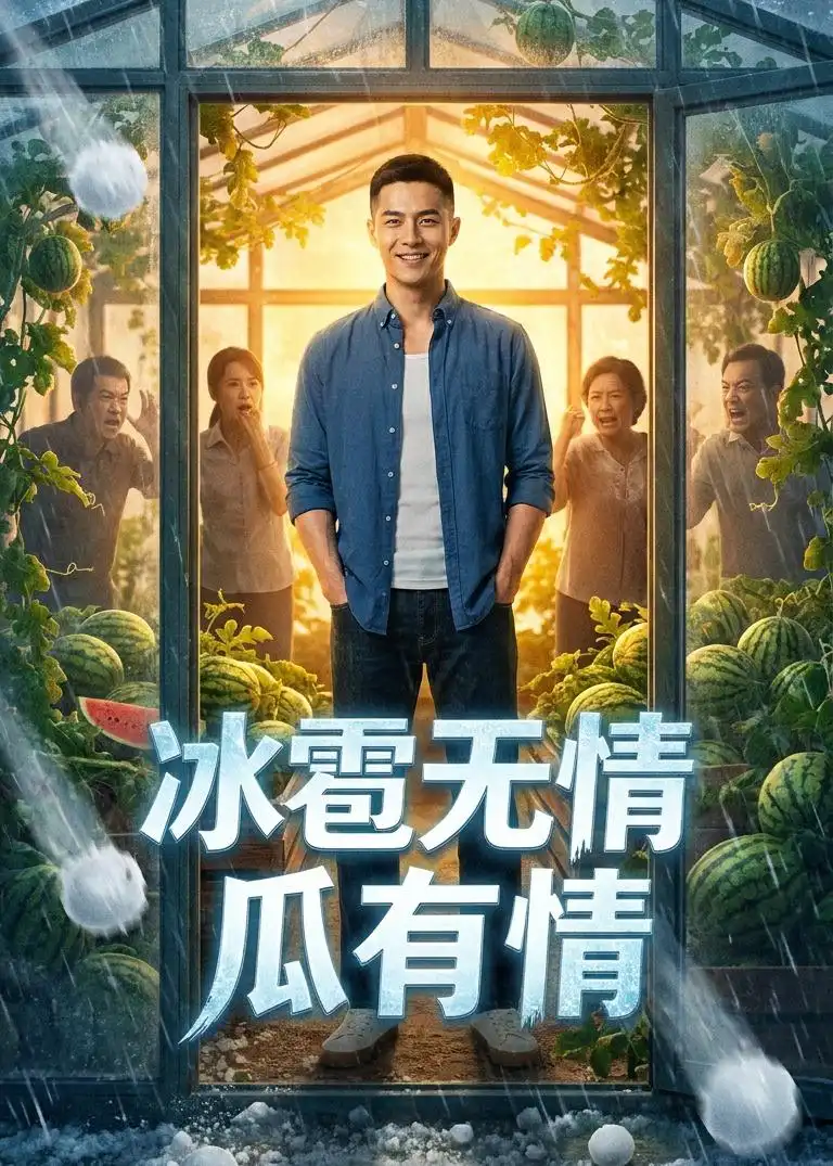 《冰雹无情瓜有情（36集）AI短剧（夸克网盘）》短剧封面