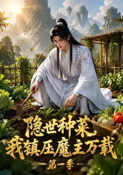 《隐世种菜,我镇压魔主万载第一季(70集)AI短剧 (2026)》短剧封面