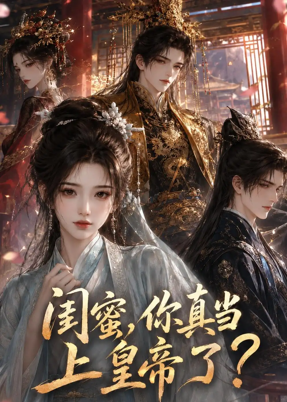 《闺蜜，你真当上皇帝了？（75集）（夸克网盘）》短剧封面