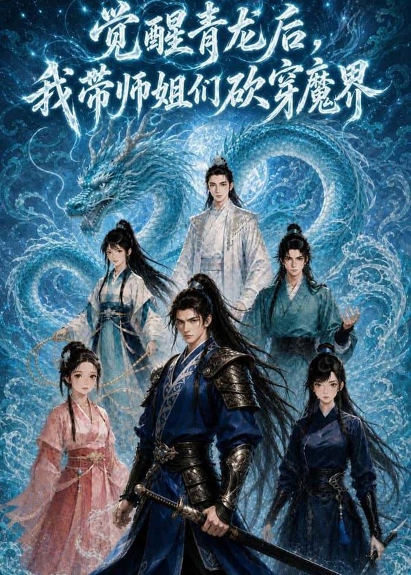 《觉醒青龙后,我带师姐们砍穿魔界(36集)动漫(百度网盘)》短剧封面