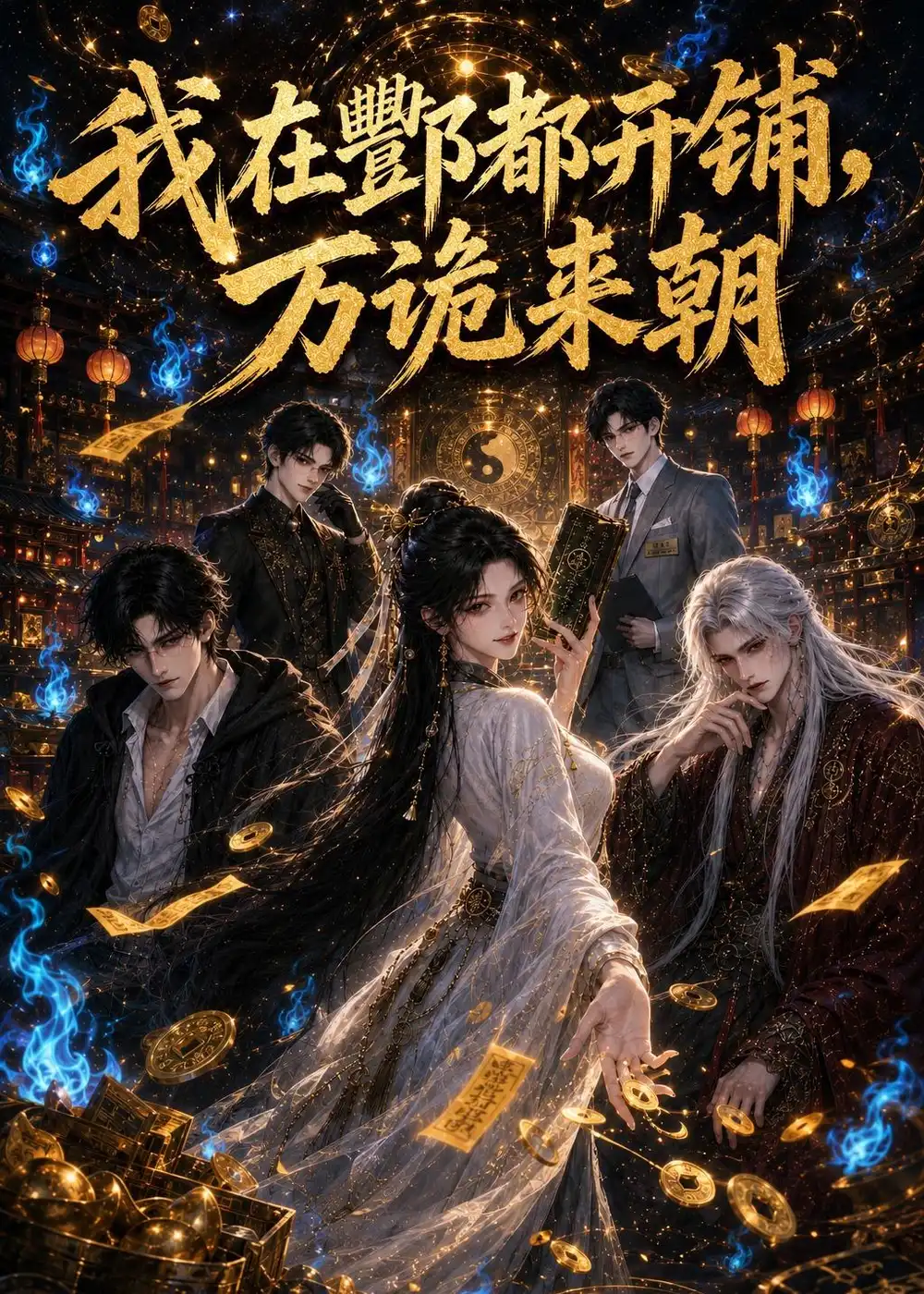 《我在酆都开铺，万诡来朝（39集）AI短剧 (2026)》短剧封面