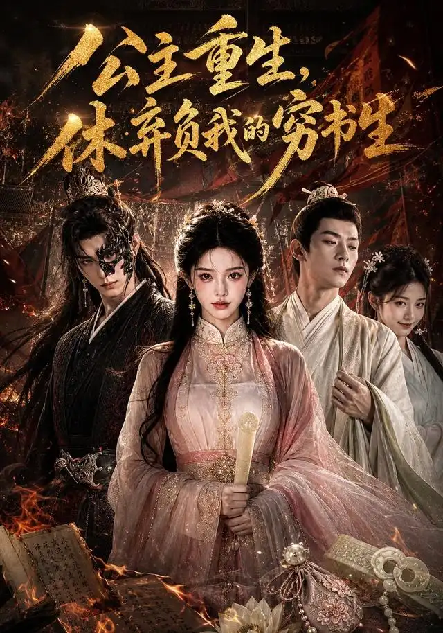 《公主重生，休弃负我的穷书生（72集） AI短剧（夸克网盘）》短剧封面