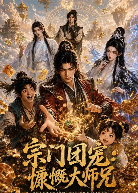 《宗门团宠：慷慨大师兄（78集）（百度网盘）》短剧封面