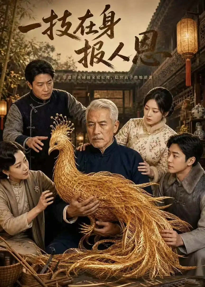 《一技在身报人恩（63集）AI短剧（夸克网盘）》短剧封面