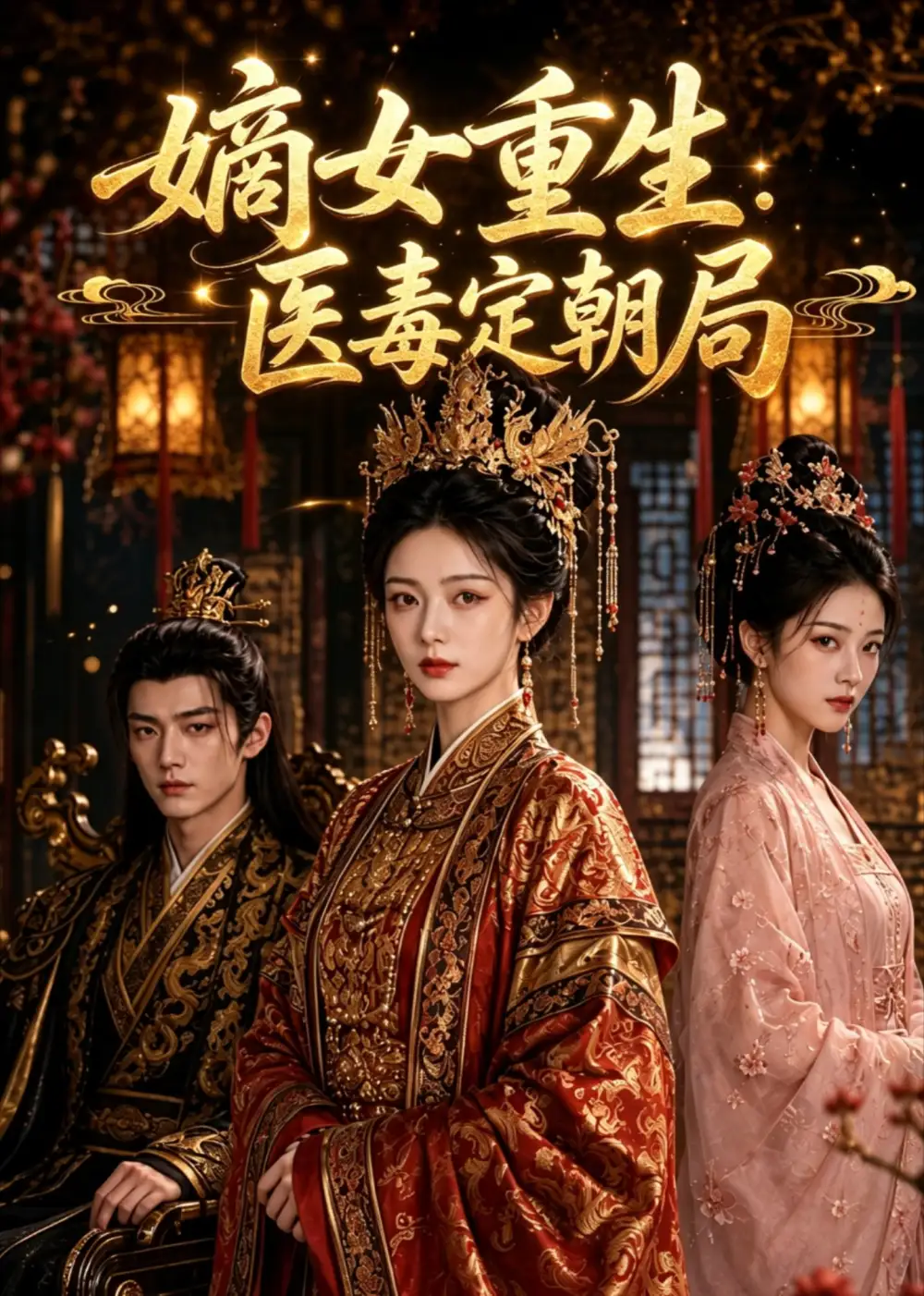 《嫡女重生：医毒定朝局（30集）（夸克网盘）》短剧封面