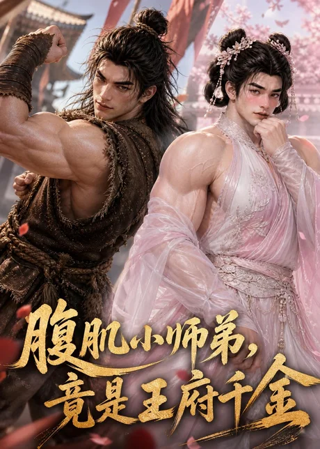 《腹肌小师弟，竟是王府千金（53集）（夸克网盘）》短剧封面