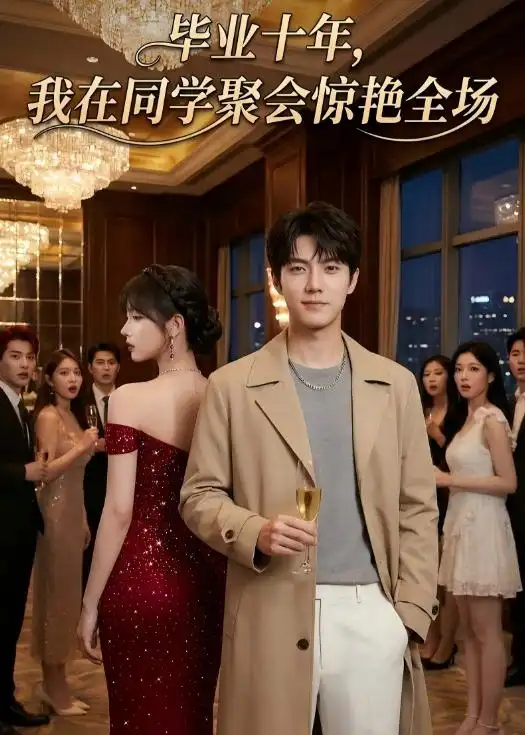 《毕业十年,我在同学聚会惊艳全场(40集)AI短剧 (2026)》短剧封面