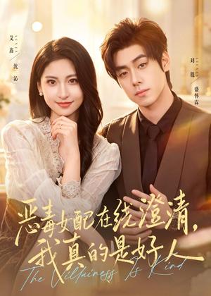 《恶毒女配在线澄清，我真的是好人（91集）艾鑫＆刘胤（夸克网盘）》短剧封面