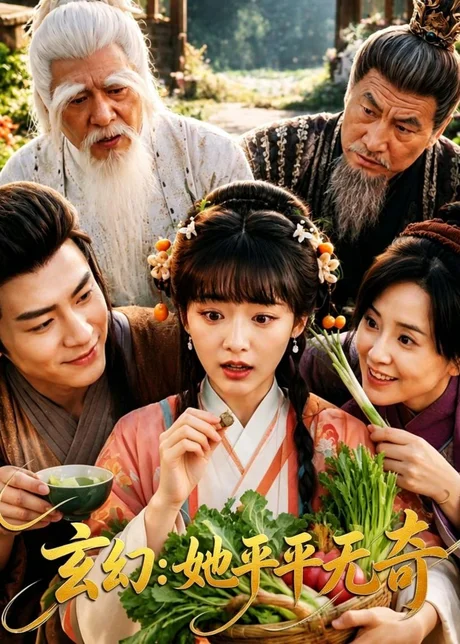 《玄幻：她平平无奇（92集）烨喵&李阳（百度网盘）》短剧封面
