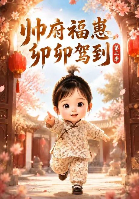 《帅府福崽,卯卯驾到第三季(75集)(夸克网盘)》短剧封面