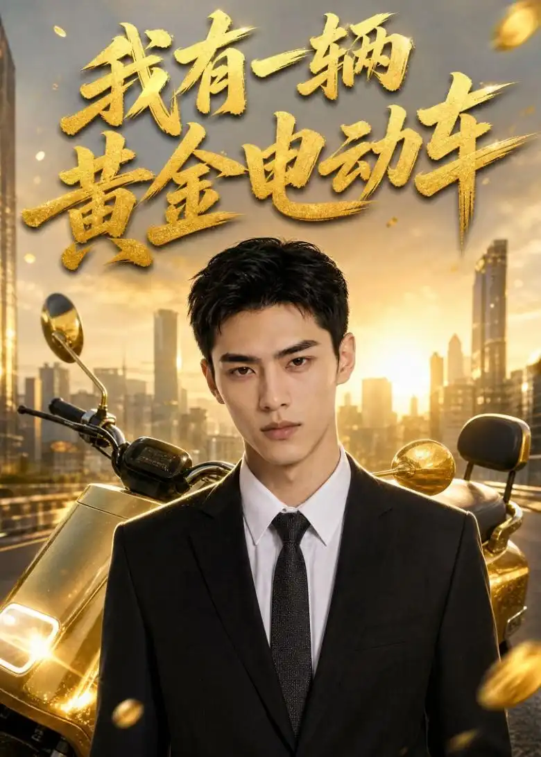 《我有一辆黄金电动车（34集）AI短剧 (2026)》短剧封面