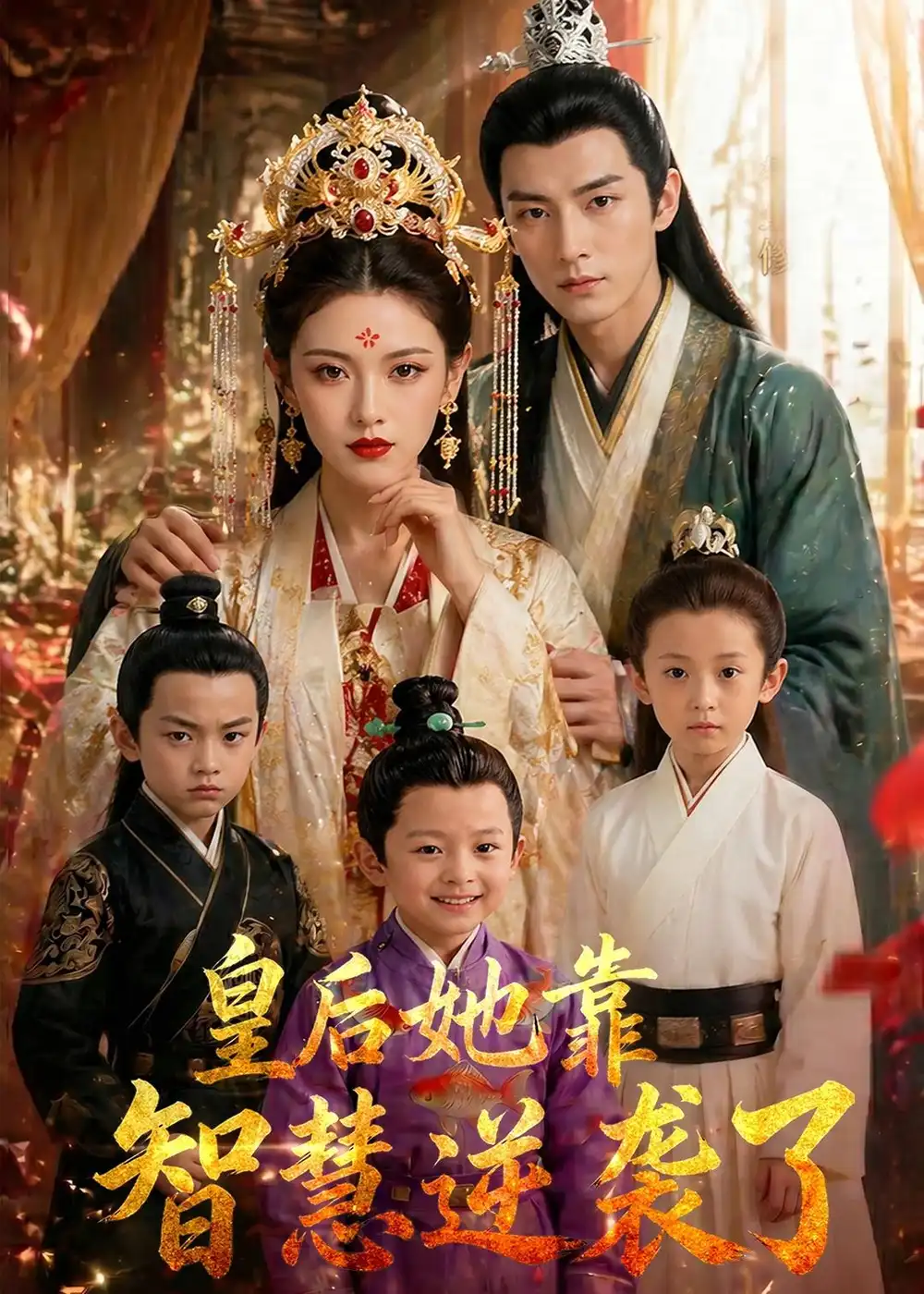 《皇后她靠智慧逆袭了（93集）（夸克网盘）》短剧封面
