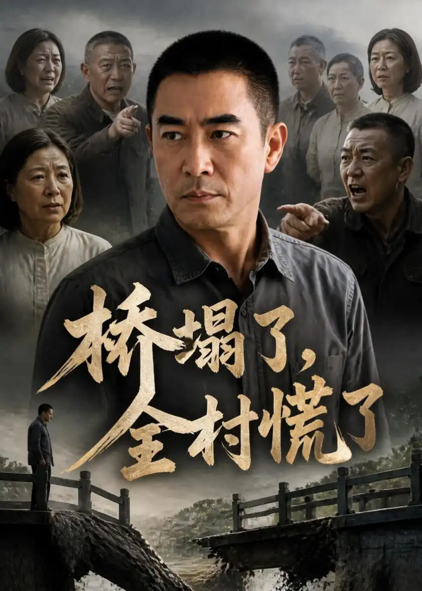 《桥塌了，全村慌了！（30集）Ai短剧》短剧封面