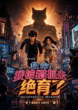 救命！我被猫抓去绝育了（47集）动漫（夸克网盘）封面图 - 短剧短剧