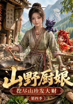 山野厨娘,挖尽山珍发大财第四季 《山野厨娘,挖尽山珍发大财第四季》短剧封面