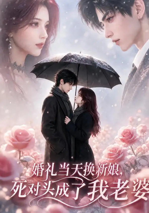 《婚礼当天换新娘，死对头成了我老婆（58集）AI短剧 (2026)》短剧封面