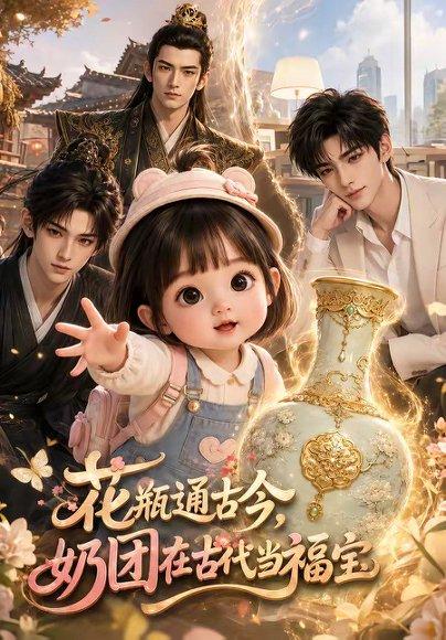 花瓶通古今：奶团在古代当福宝（87集）（百度网盘）封面