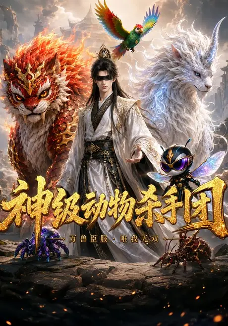 《神级动物杀手团（82集）（夸克网盘）》短剧封面