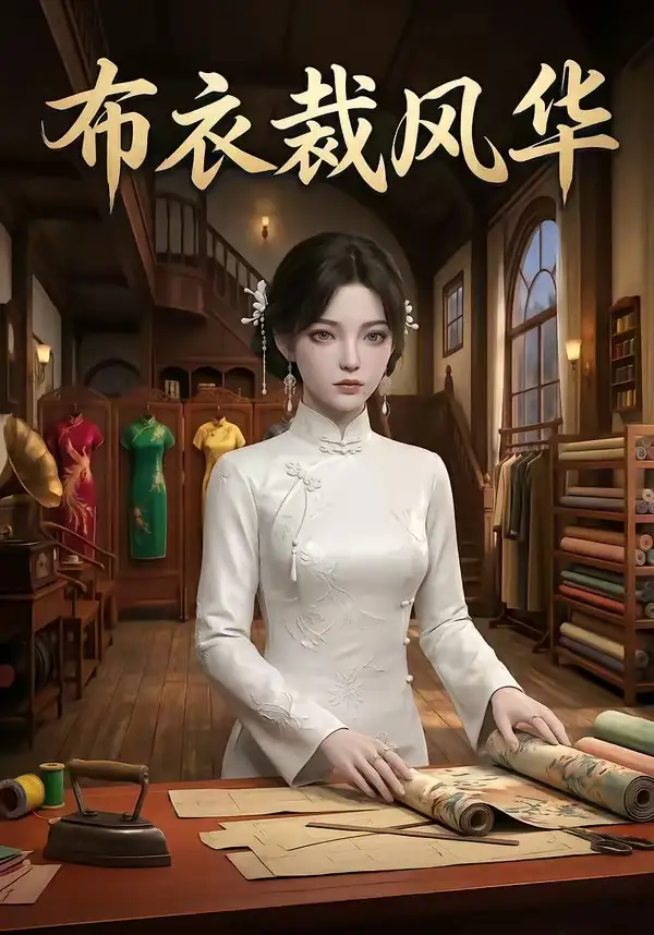 《布衣裁风华（32集）AI短剧 (2026)》短剧封面