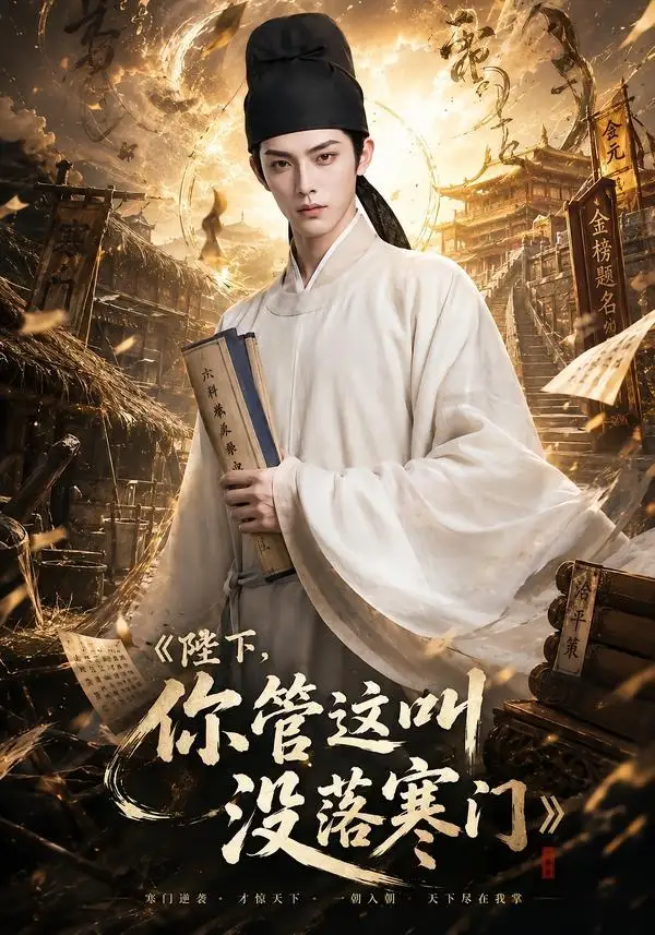 《陛下,你管这叫没落寒门(158集)(夸克网盘)》短剧封面
