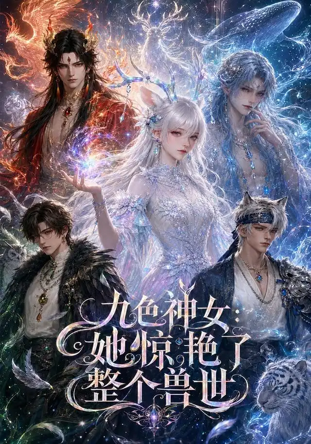 《九色神女：她惊艳了整个兽世（88集）（夸克网盘）》短剧封面