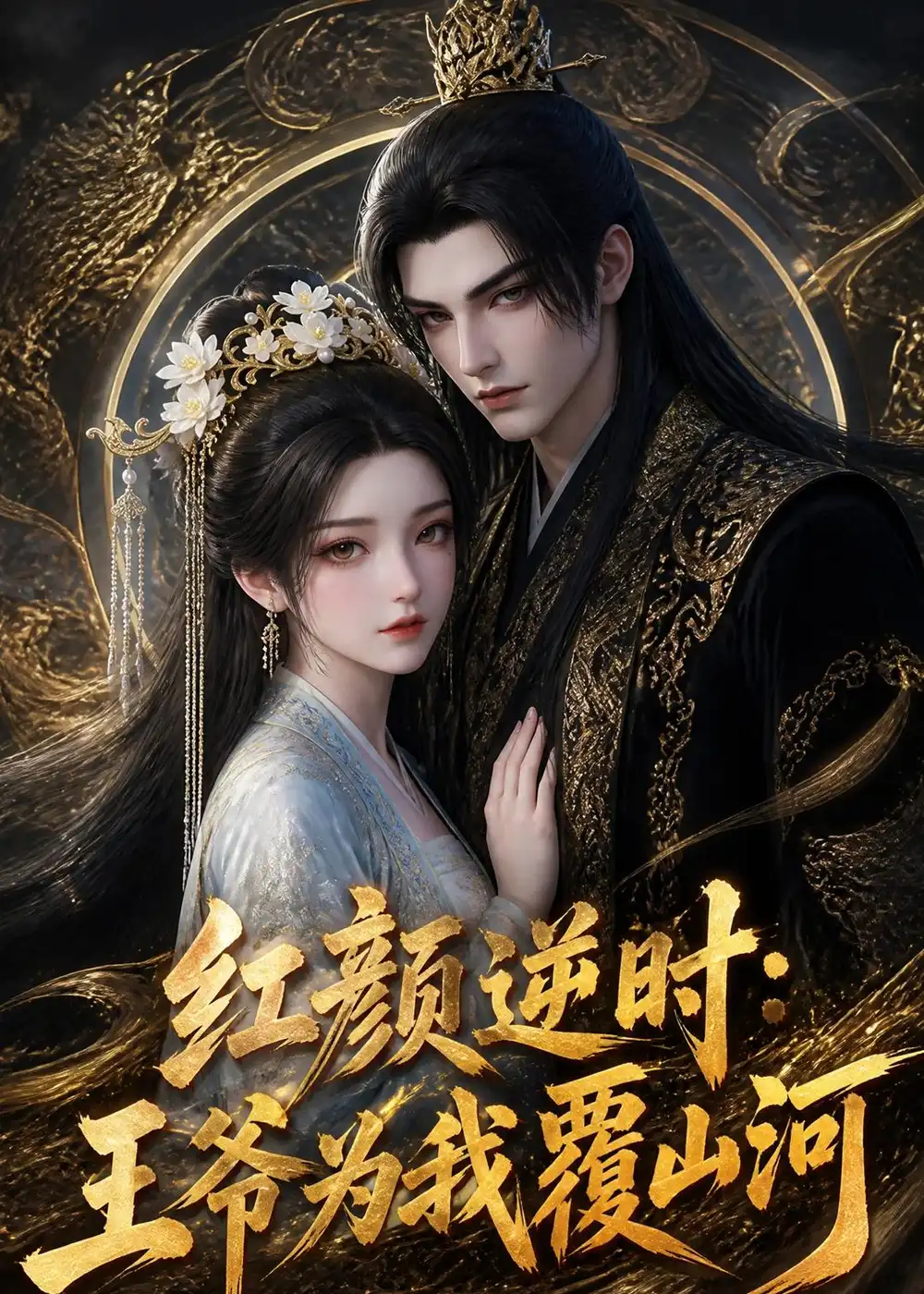 《红颜逆时：王爷为我覆山河（51集）（夸克网盘）》短剧封面