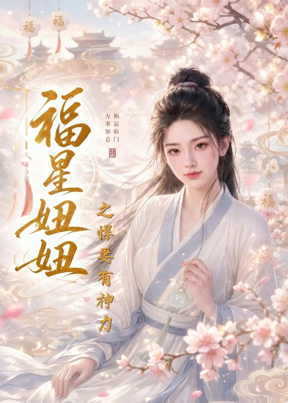 《福星妞妞之悍妻有神力（60集）（夸克网盘）》短剧封面