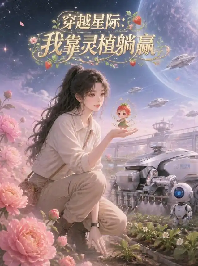 《穿越星际：我靠灵植躺赢（57集）（夸克网盘）》短剧封面