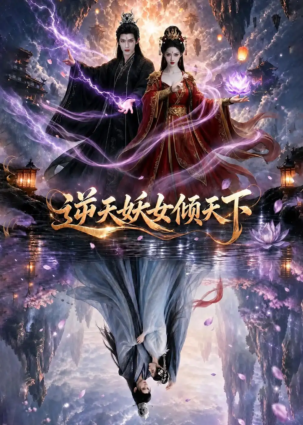 《逆天妖女倾天下（78集）AI短剧 (2026)》短剧封面