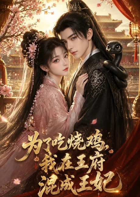 《为了吃烧鸡，我在王府混成王妃（63集）（百度网盘）》短剧封面