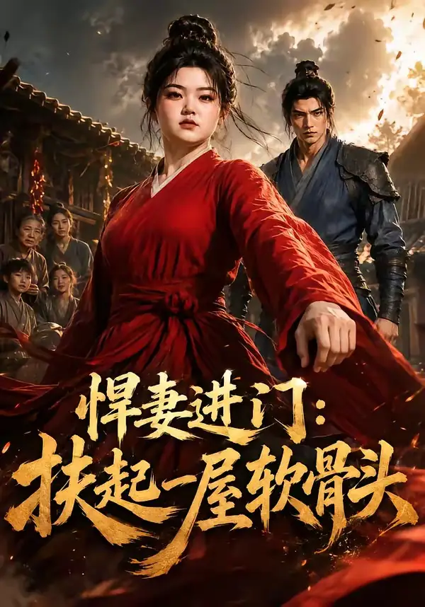 《悍妻进门：扶起一屋软骨头（60集）（夸克网盘）》短剧封面