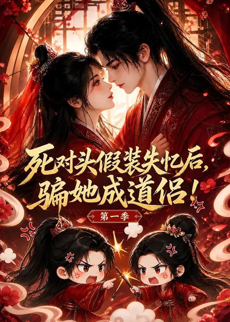 《死对头假装失忆后骗她成道侣！第一季（85集）（夸克网盘）》短剧封面