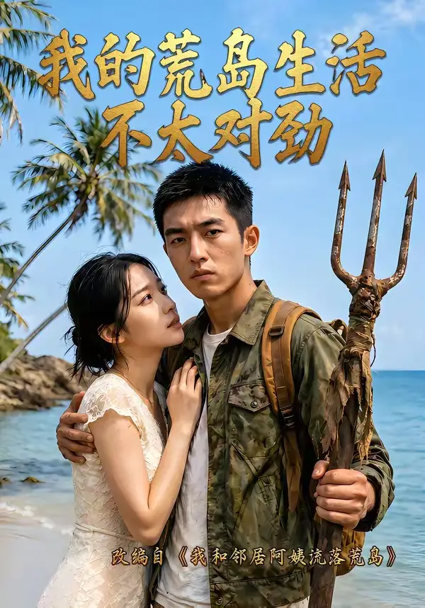 《我的荒岛生活不太对劲（71集）（夸克网盘）》短剧封面