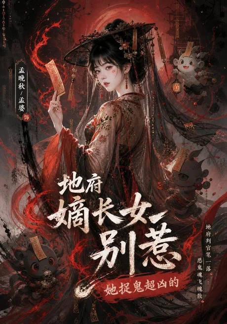 《地府嫡长女别惹,她捉鬼超凶的(49集)(夸克网盘)》短剧封面