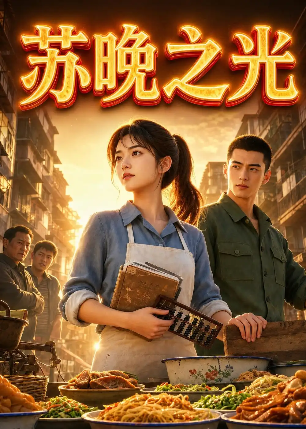 《苏晚之光(114集)AI短剧(夸克网盘)》短剧封面