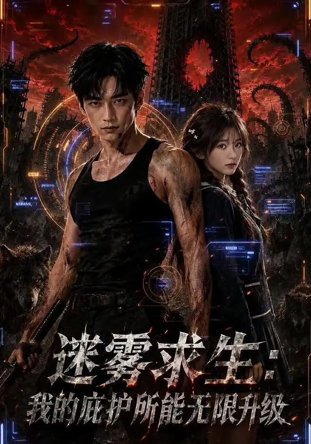 《迷雾求生:我的庇护所能无限升级(111集)(夸克网盘)》短剧封面