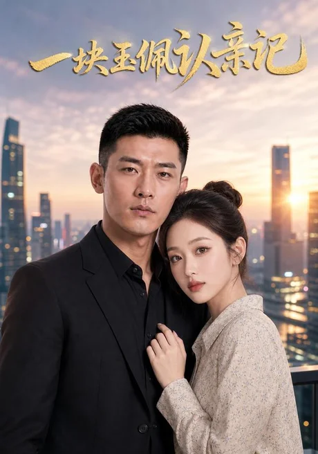 《一块玉佩认亲记（34集）AI短剧（夸克网盘）》短剧封面