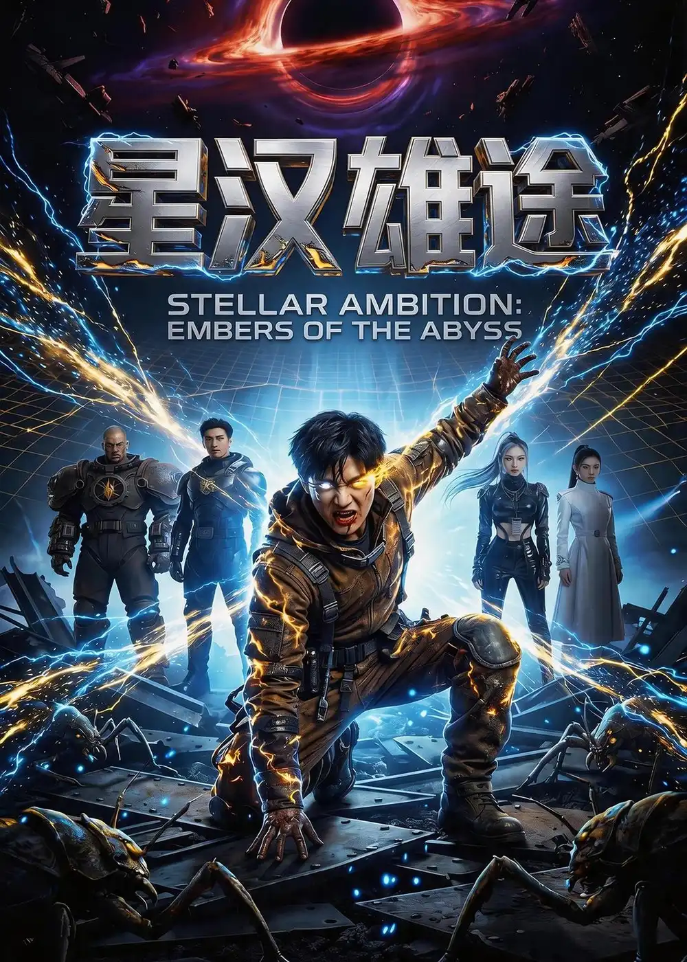 《星汉雄途（40集）AI短剧 (2026)》短剧封面