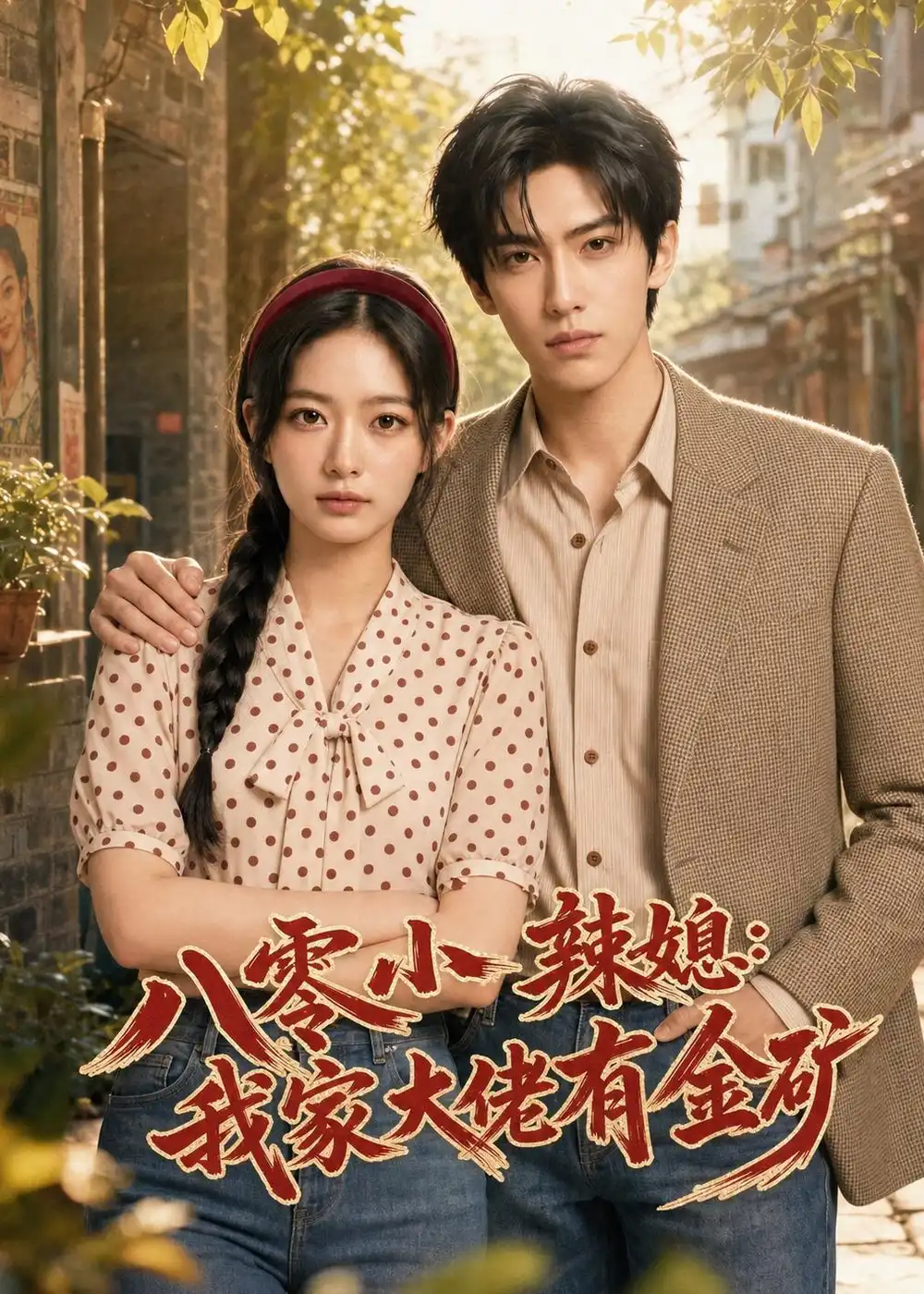 《八零小辣媳：我家大佬有金矿（113集）（夸克网盘）》短剧封面