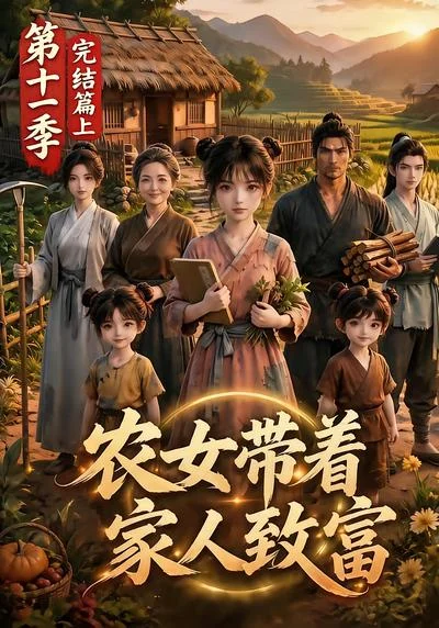 《农女带着家人致富第十一季完结篇上（205集）（夸克网盘）》短剧封面