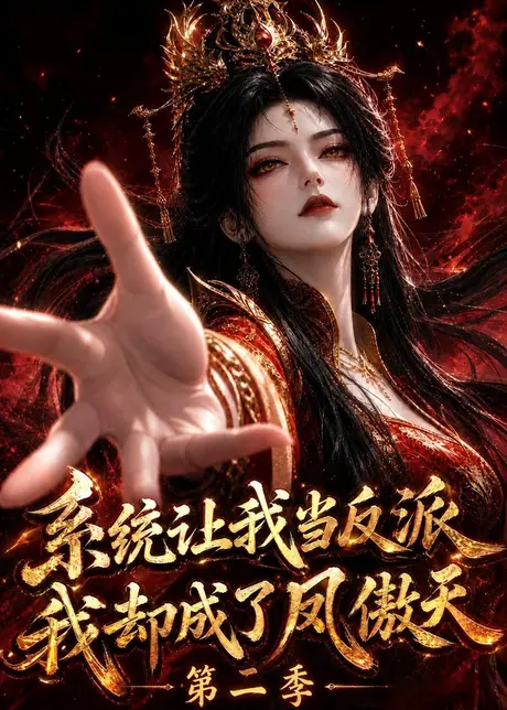 《系统让我当反派，我却成了凤傲天第二季（133集）AI短剧 (2026)》短剧封面