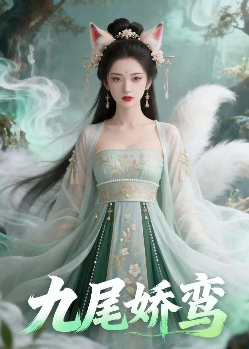 《九尾娇鸾（21集）Ai短剧（夸克网盘）》短剧封面