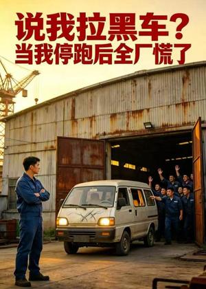 说我拉黑车？当我停跑后全厂慌了（55集）AI短剧（夸克网盘）封面