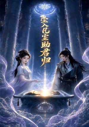 《坠入凡尘助君归》短剧封面