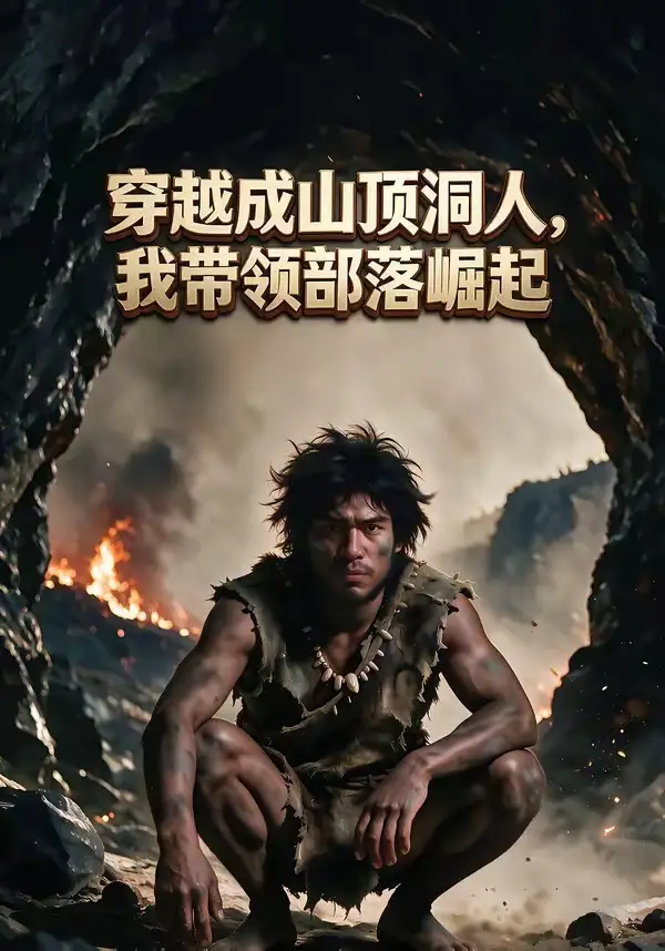 《穿越成山顶洞人,我带领部落崛起(21集)(夸克网盘)》短剧封面