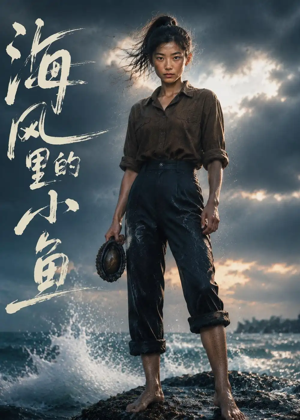 《海风里的小鱼(60集)AI短剧(夸克网盘)》短剧封面