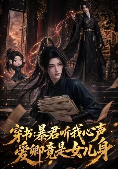 《穿书:暴君听我心声爱卿竟是女儿身(134集)(夸克网盘)》短剧封面