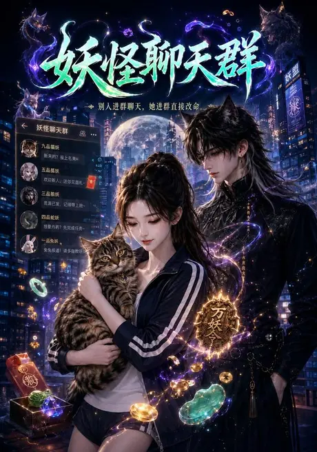 《妖怪聊天群（110集）（夸克网盘）》短剧封面