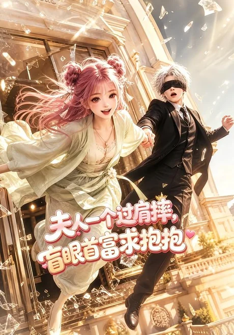 《夫人一个过肩摔，盲眼首富求抱抱（79集）（夸克网盘）》短剧封面